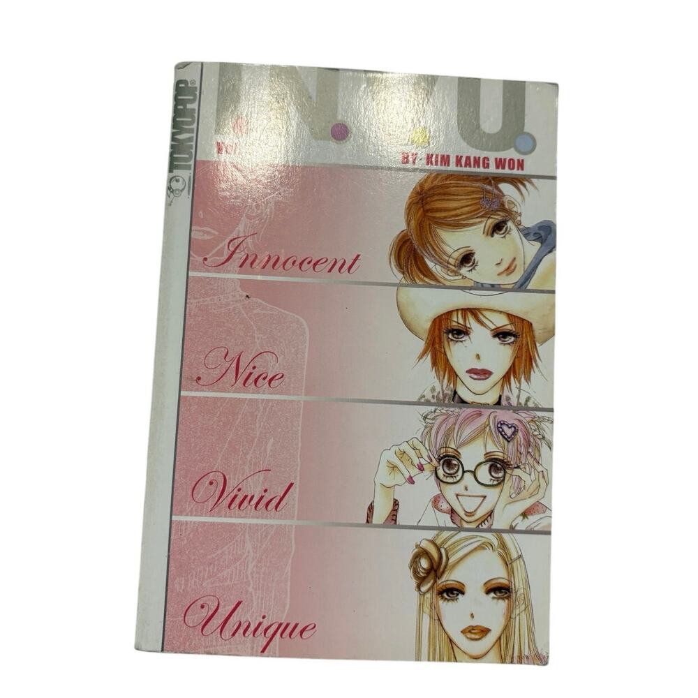I.N.V.U INVU Manga #1 2001 1stTokyopop Edition English Kim Kang Won Novel